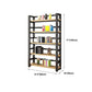 Industrial Manufactured Wood Book Shelf 16-inch Etagere Shelf