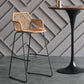 Modern Counter Bar Stool Plastic Armed Bar Stool with Footrest and Backrest Clearhalo 'Bar Furniture' 'Bar Stools' 'bar_stools' 'furn' 'furn_bar_stools' 'furniture_bar_stools' 'Kitchen & Dining Furniture' 'kitchen&dining_furn' 'kitchen' 'kitchen_furn' Furniture' 1200x1200_51f712e9-ecdc-4841-971c-1bb052b35c91