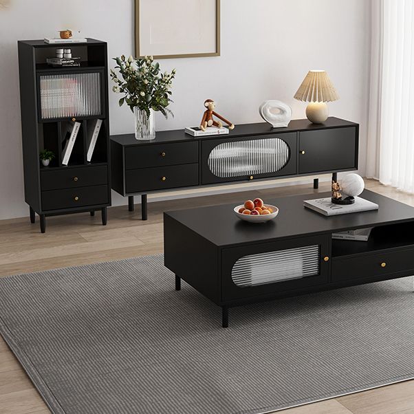 Sideboard di sideboard di sideboard del rettangolo della casa di lussuoso ritmo in legno