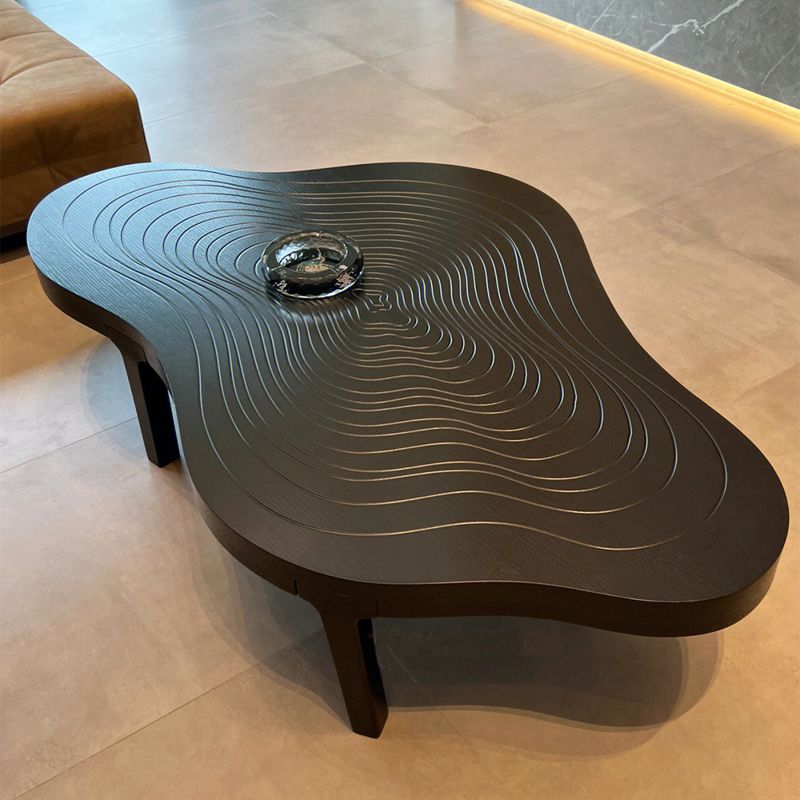 Black Coffee or End Table Contemporary Slate Coffee Cocktail Table with 4 Legs Clearhalo 'Coffee & Accent Tables' 'Coffee Tables' 'coffee_tables' 'furn' 'furn_coffee_tables' 'Furniture' 'Living Room Furniture' 1200x1200_51fabf2f-0eea-49c3-9843-bac12a042cc1