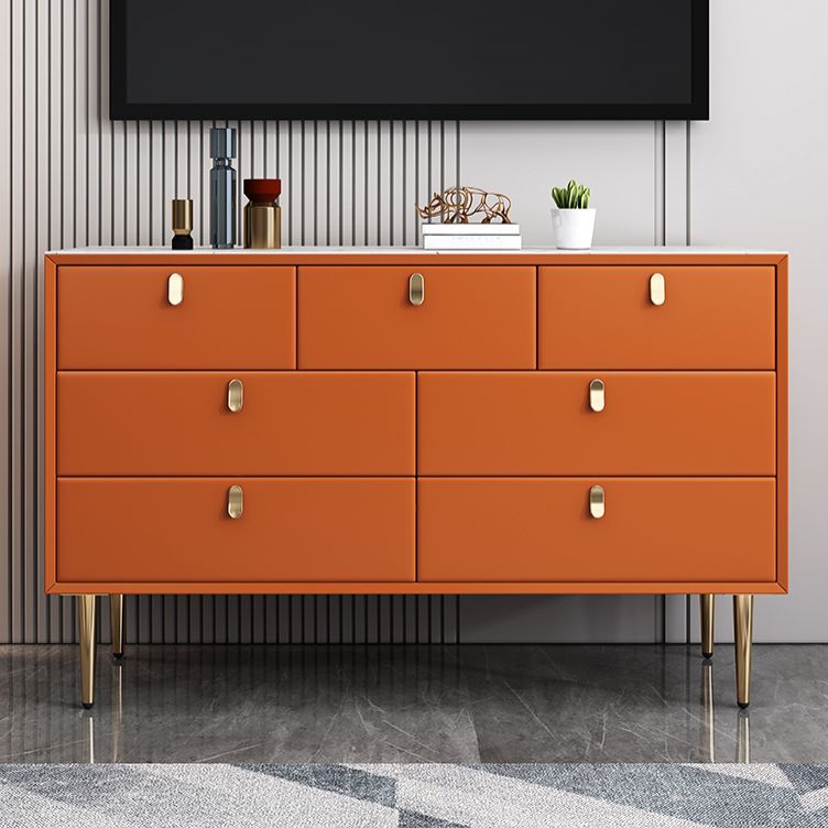 Classic Glam Storage Chest Stone Dresser with 5/6/7 Drawers , 15.6 Inch Width Clearhalo 'Bedroom Furniture' 'Dressers & Chests' 'dressers_chests' 'furn' 'furn_dressers_chests' 'Furniture' 1200x1200_51fe612e-4a88-4dfa-9db0-dfcced4cf99a