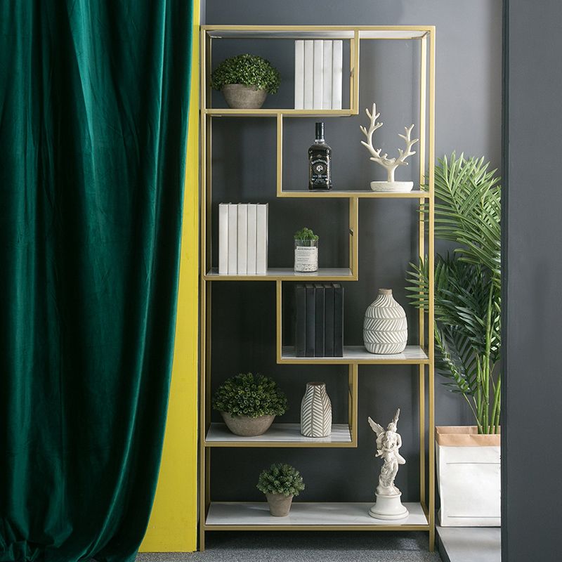 Bibliothèque de style moderne de Etagere Metal Bibelle pour le bureau à domicile