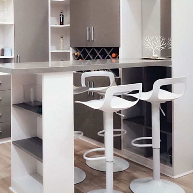 Nordic PP Plastic Seats Barstool Rotating Lifting Bar Stool for Kitchen Clearhalo 'Bar Furniture' 'Bar Stools' 'bar_stools' 'furn' 'furn_bar_stools' 'furniture_bar_stools' 'Kitchen & Dining Furniture' 'kitchen&dining_furn' 'kitchen' 'kitchen_furn' Furniture' 1200x1200_5209d307-e367-4d27-96d0-5c1eb215cd7f