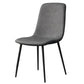 Modern Style Faux Leather Chairs Solid Back Dining Armless Chair for Home Use Clearhalo ' kitchen&dining_furn' 'Dining Chairs' 'Dining Tables & Seating' 'dining_chair' 'furn' 'furn_dining_chair' 'Furniture' 'furniture_dining_chair' 'Kitchen & Dining Furniture' 'kitchen' 1200x1200_520a23d1-e06a-44f5-b3a0-862045669ec6