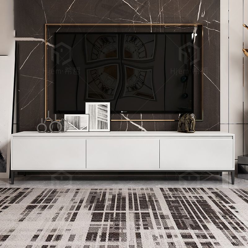 Wooden TV Stand Console Glam Media Console TV Stand for Living Room Clearhalo 'furn' 'furn_tv_stands_entertainment_centers' 'Furniture' 'Living Room Furniture' 'TV Stands & Entertainment Centers' 'TV Stands & Media Storage Furniture' 'tv_stands_entertainment_centers' 1200x1200_520ddfff-2c16-40e3-8c71-eb899f3772a4