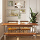 Simple Solid Wood Dining Table Brown Standard Dining Table for Kitchen Clearhalo ' dining_table' 'Dining Tables & Seating' 'Dining Tables' 'furn' 'furn_dining_table' 'Furniture' 'furniture_dining_table' 'Kitchen & Dining Furniture' 'kitchen&dining_furn' 'kitchen' 'kitchen_dining_table' 1200x1200_5210868f-c8d6-4242-b434-d84605fbeaef
