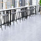 White Modern Style Bar Table in Faux Marble and Metal Milk Tea Shop Bar Table Clearhalo 'Bar Furniture' 'Bar Tables' 'bar_tables' 'furn' 'furn_bar_tables' 'Furniture' 'furniture_bar_tables' 'Kitchen & Dining Furniture' 1200x1200_521610d9-cb2e-4022-adb3-1739cd4b4844