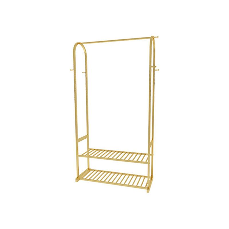 Crochets de manteau de couche à couche ordinaire luxueux avec étagères de rangement