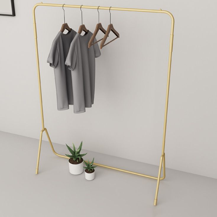 Luxurious Coat Hanger Free Standing Solid Color Metal Coat Rack Clearhalo 'Entry & Mudroom Furniture' 'furn' 'furn_hall_tree_coat_racks' 'Furniture' 'Hall Trees & Coat Racks' 'hall_tree_coat_racks' 1200x1200_521aaa60-f033-4c6a-8816-d541c63de072