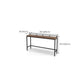 Modern 41.3"H Bar Table Black Iron Solid Wood Pub Table for Living Room Clearhalo 'Bar Furniture' 'Bar Tables' 'bar_tables' 'furn' 'furn_bar_tables' 'Furniture' 'Kitchen & Dining Furniture' 1200x1200_521ad9a1-51fd-4906-b47a-dee13616ecb1