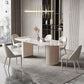 Contemporary Rectangle Table Set 1/4/5/6/7 Pieces Dining Set for Home Use Clearhalo 'Dining Room Sets' 'Dining Tables & Seating' 'dining_room_set' 'furn' 'furn_dining_room_set' 'Furniture' 'Kitchen & Dining Furniture' 1200x1200_521b4202-4cea-440b-86bf-d0663faf28e4
