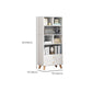 Engineered Wood Standard Bookshelf Modern Open Back Bookcase with Drawers
