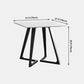 Double Pedestal Stone Table Industrial Style Dining Room Table for Home Clearhalo ' dining_table' 'Dining Tables & Seating' 'Dining Tables' 'furn' 'furn_dining_table' 'Furniture' 'furniture_dining_table' 'Kitchen & Dining Furniture' 'kitchen&dining_furn' 'kitchen' 'kitchen_dining_table' 1200x1200_521c4d59-747b-45a6-b7d0-b7e79d4d9db3