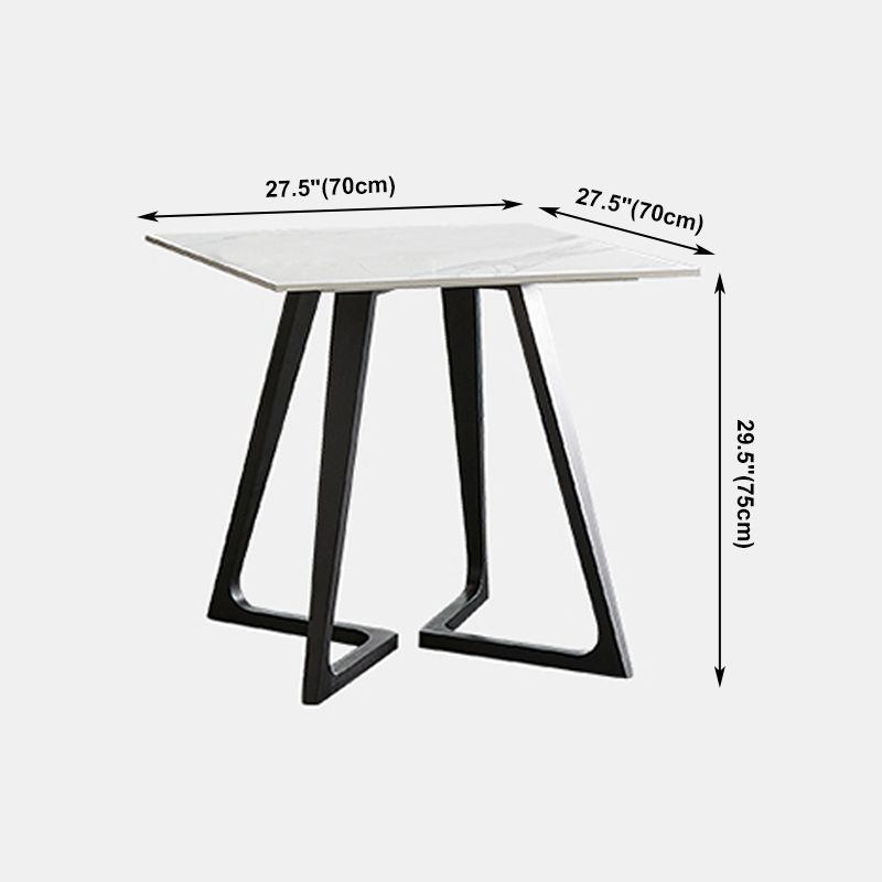 Double Pedestal Stone Table Industrial Style Dining Room Table for Home Clearhalo ' dining_table' 'Dining Tables & Seating' 'Dining Tables' 'furn' 'furn_dining_table' 'Furniture' 'furniture_dining_table' 'Kitchen & Dining Furniture' 'kitchen&dining_furn' 'kitchen' 'kitchen_dining_table' 1200x1200_521c4d59-747b-45a6-b7d0-b7e79d4d9db3