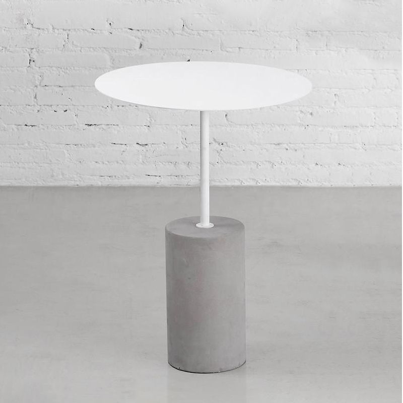 Mid-Century Modern Pedestal Metal Coffee Table Round Top Shape Cocktail Table Clearhalo 'Coffee & Accent Tables' 'Coffee Tables' 'coffee_tables' 'furn' 'furn_coffee_tables' 'Furniture' 'Living Room Furniture' 1200x1200_52201cf0-0c96-45a8-9d3d-8e84a57c2c93