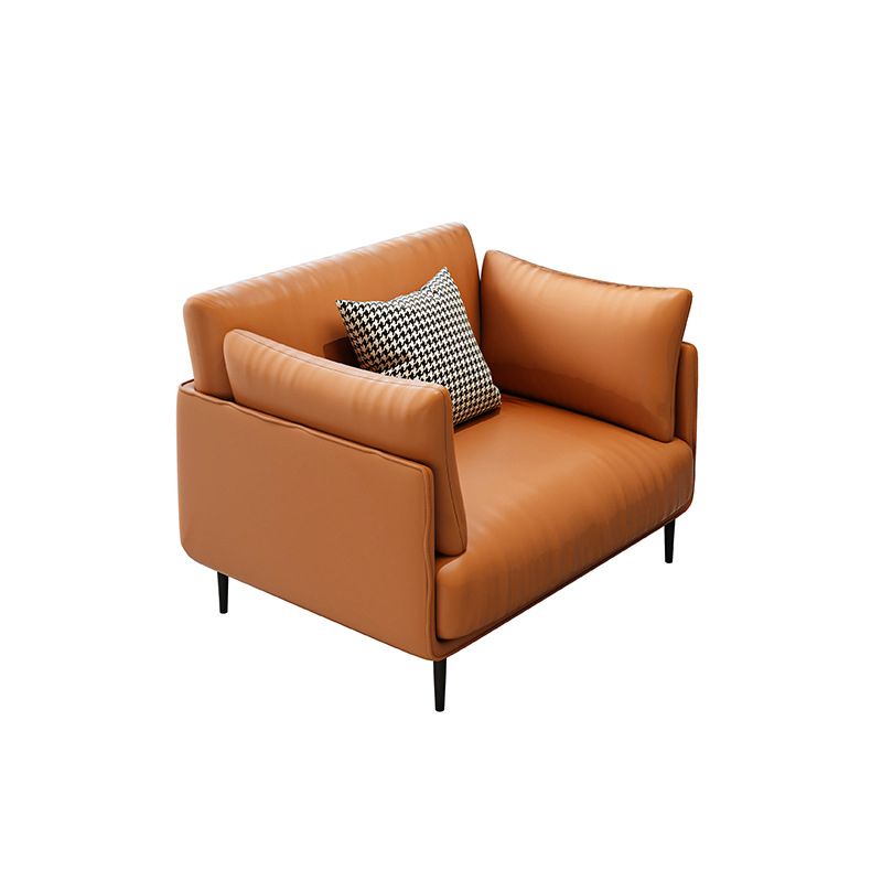 Faux Lederstuhl 39,3 "L x33.4" W x33.4 "H Arme enthalten Stuhl