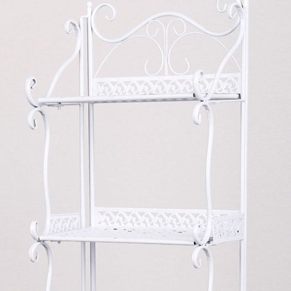 Contemporary Metal Book Shelf Folding Open Back Bookshelf Shelves Included Clearhalo 'Bookcases' 'furn' 'furn_bookcases' 'Furniture' 'Office Furniture' 1200x1200_5221df8a-0c6c-43ec-ad15-b5c531f01db7