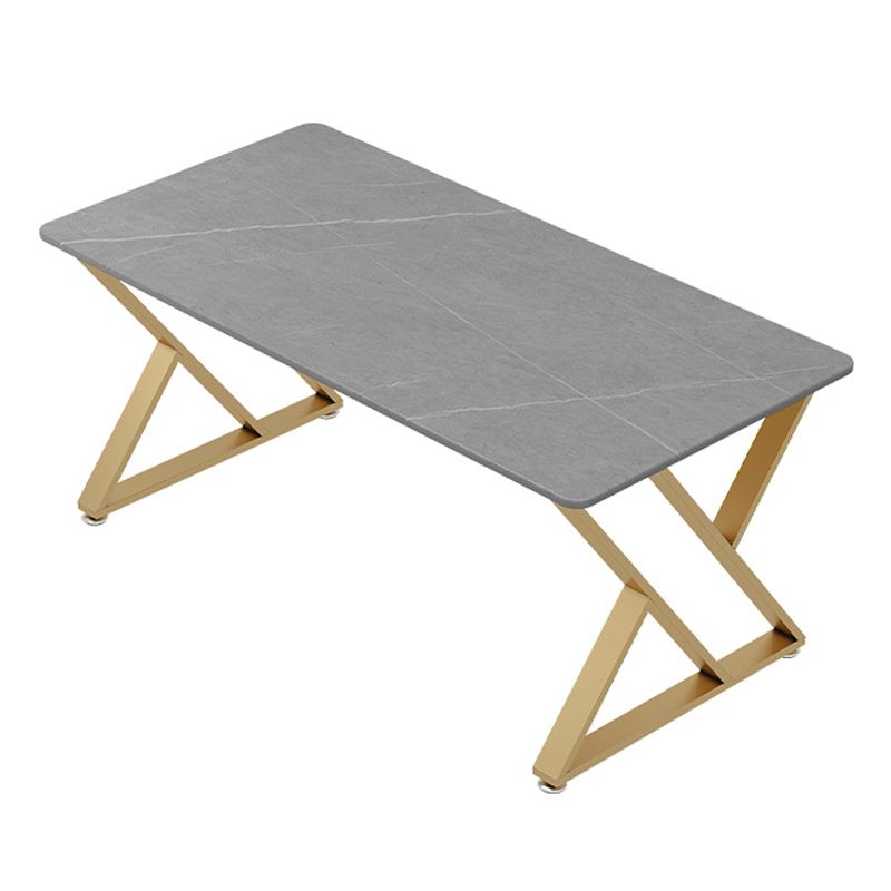 29"H Industrial Writing Desk Grey Rectangular Sled Office Desk Clearhalo 'furn' 'furn_office_desk' 'Furniture' 'Office Desks' 'Office Furniture' 'office_desk' 1200x1200_522386cb-33ae-4ca3-9083-887340dda224