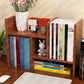 Modern Style 17.8"H Bookshelf Open Back Wood Bookcase for Home Office