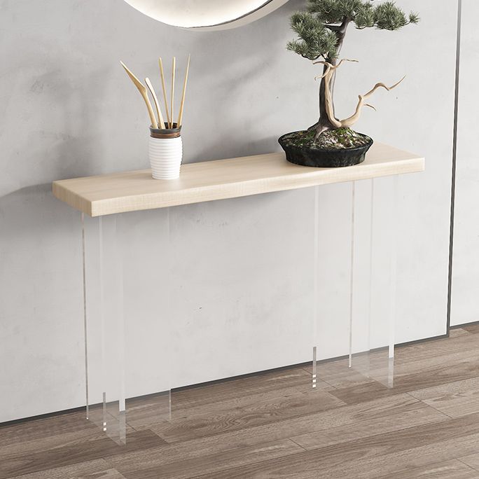 32,67 "Tabella della console resistente a legno massello alto