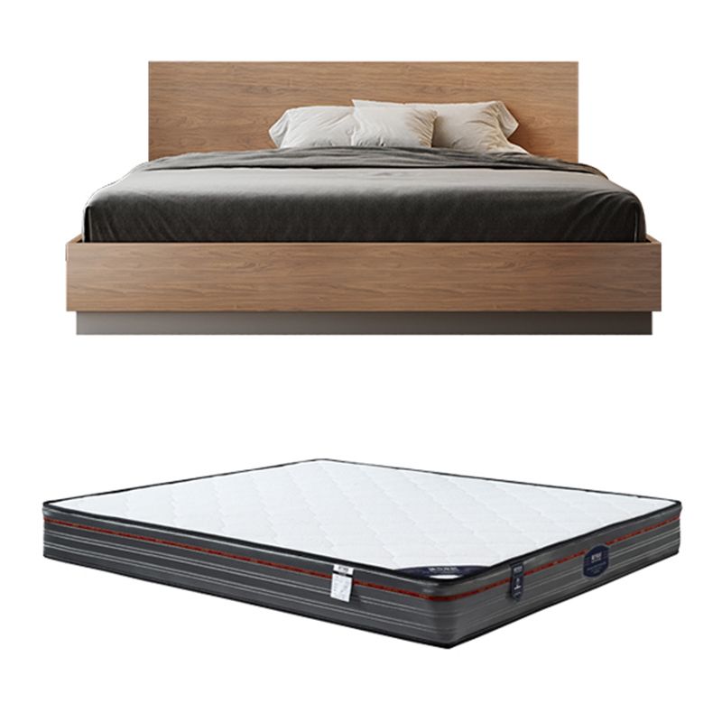 Rechteckige Panel Plattform Bettrahmen natürliches Standardbett mit Schubladen