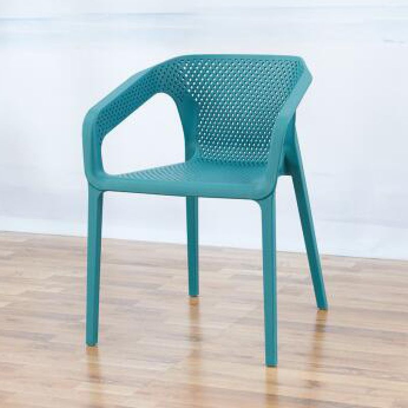 Plastic Contemporary Arm Chair Kitchen Dining Room Crossback Chair Clearhalo 'Dining Chairs' 'Dining Tables & Seating' 'dining_chair' 'furn' 'furn_dining_chair' 'Furniture' 'furniture_dining_chair' 'Kitchen & Dining Furniture' 1200x1200_522b28a7-31ce-4461-a7f5-230215beef90