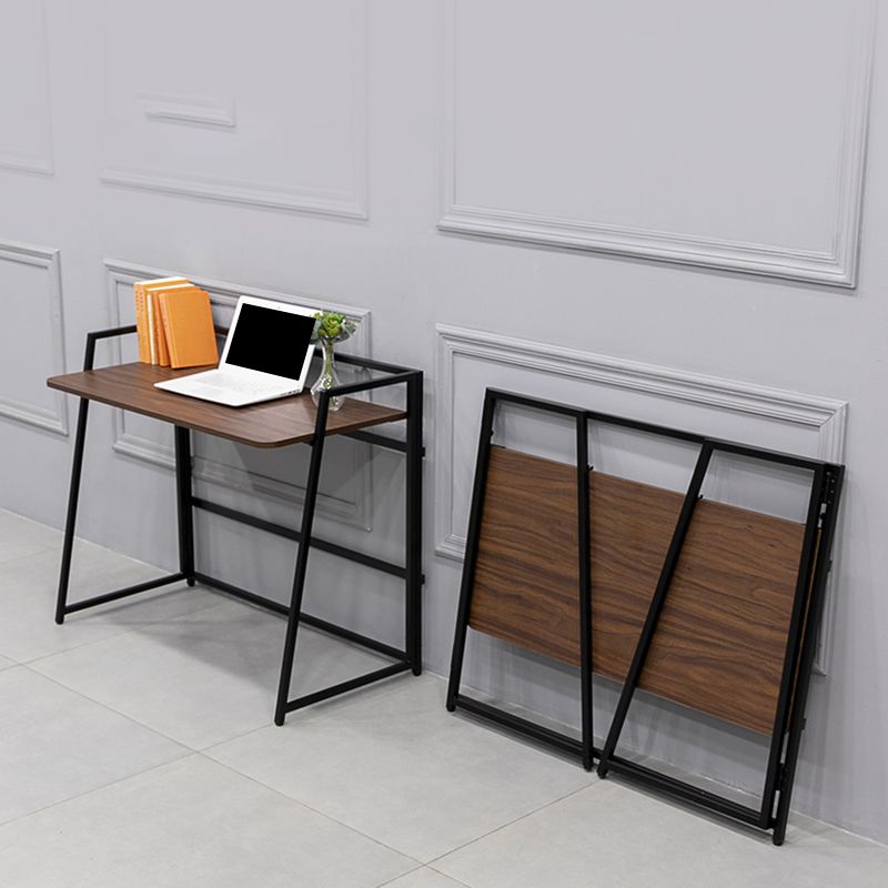 Folding Dormitory Writing Desk Contemporary Rectangular Office Desk Clearhalo 'furn' 'furn_office_desk' 'Furniture' 'Office Desks' 'Office Furniture' 'office_desk' 1200x1200_522b4d04-6d25-40de-856c-688665dc896c