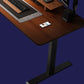 Adjustable Height Brown Computer Desk L-Shape Writing Desk for Home Clearhalo 'furn' 'furn_office_desk' 'Furniture' 'Office Desks' 'Office Furniture' 'office_desk' 1200x1200_522bdf26-b80f-4c60-9d3a-4444cafb28b7