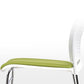 Armless Low Back Conference Chair Microfiber Cushion Contemporary Chair