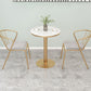 Metal Traditional Luxury Round Table White Stone Top Table with Pedestal Base Clearhalo 'Dining Tables & Seating' 'Dining Tables' 'dining_table' 'furn' 'furn_dining_table' 'Furniture' 'Kitchen & Dining Furniture' 1200x1200_52304bc9-d876-491b-8b38-97d5fc91b652