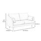 Scandinavian Loose Back Sofa 27.17" H Square Arm Slipcovered Loveseat Clearhalo 'Furniture' 'furniture_sofas' 'kitchen' 'kitchen_sofas' 'Living Room Furniture' 'Sofa' 'sofas' 1200x1200_5234a214-b8a4-4b84-a782-c76788404ee2