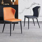 Minimalist Style Wingback Parsons Chair Leather Dining Chairs for Kitchen Clearhalo ' kitchen&dining_furn' 'Dining Chairs' 'Dining Tables & Seating' 'dining_chair' 'furn' 'furn_dining_chair' 'Furniture' 'furniture_dining_chair' 'Kitchen & Dining Furniture' 'kitchen' 1200x1200_5238ebe9-855c-4b88-8de1-c3099d8136bb