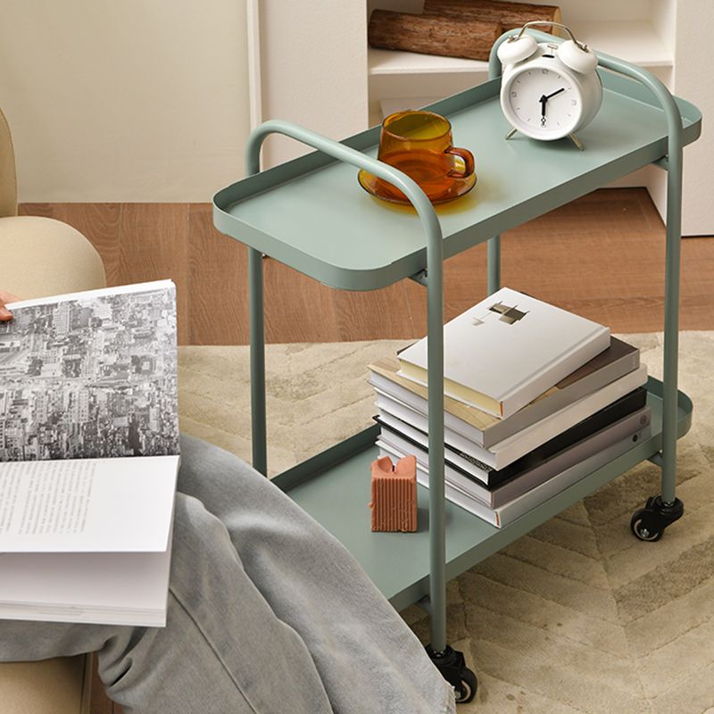 Lade bovenste dubbele laag eindtafel rechthoekige eindschuiftafel met opslag