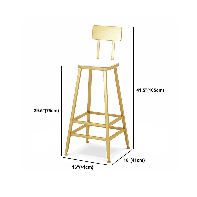 Glam Style 1/2/3 Pieces Bar Table Set Rectangle Bar Table with Metal High Stools for Home Clearhalo 'Bar Furniture' 'furn' 'furn_home_bar_bar_sets' 'Furniture' 'Home Bars & Bar Sets' 'home_bar_bar_sets' 'Kitchen & Dining Furniture' 1200x1200_523ab54d-be61-4623-9bd3-1fc702745d68