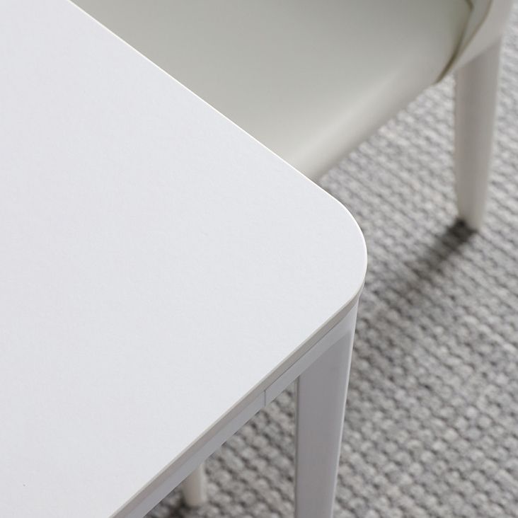 Modern Sintered Stone Rectangle Dining Set White Home Use Dining Room Furniture Set Clearhalo 'Dining Room Sets' 'Dining Tables & Seating' 'dining_room_set' 'furn' 'furn_dining_room_set' 'Furniture' 'furniture_dining_room_set' 'Kitchen & Dining Furniture' 'kitchen&dining_furn' 'kitchen' 1200x1200_523ea632-666c-406e-b1ef-9acfbdf4b0c2