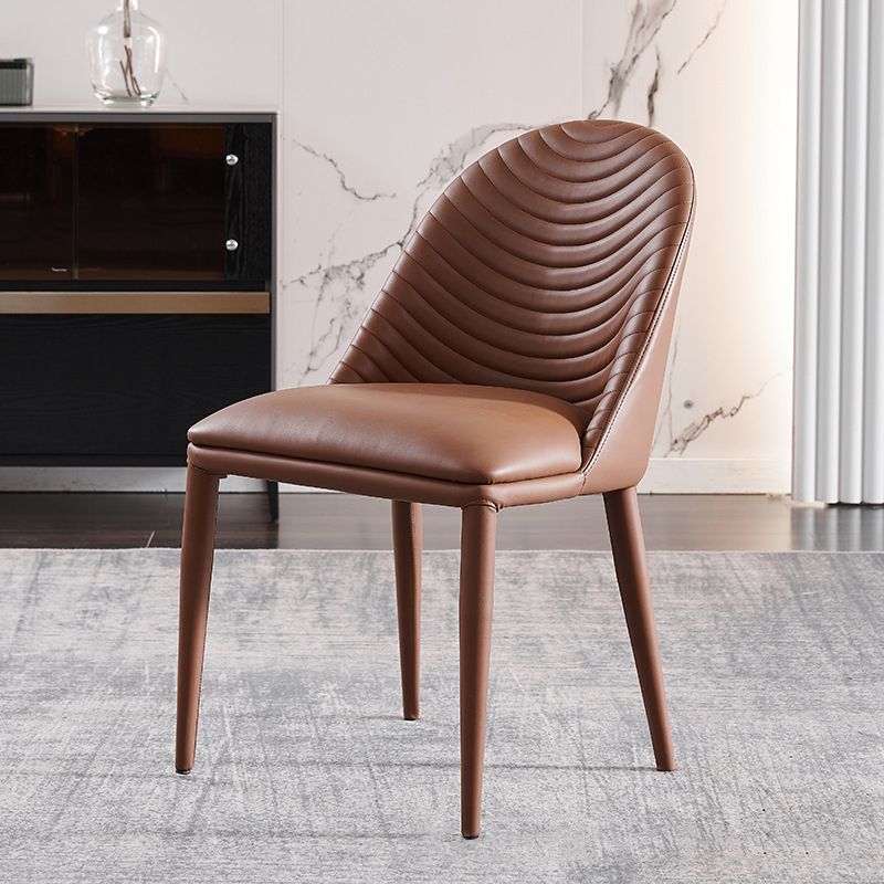 Parsons Dining Room Chair Upholstered Armless Dining Chairs for Home Clearhalo 'Dining Chairs' 'Dining Tables & Seating' 'dining_chair' 'furn' 'furn_dining_chair' 'Furniture' 'Kitchen & Dining Furniture' 1200x1200_52418967-c2c3-4720-87e8-21209348beba