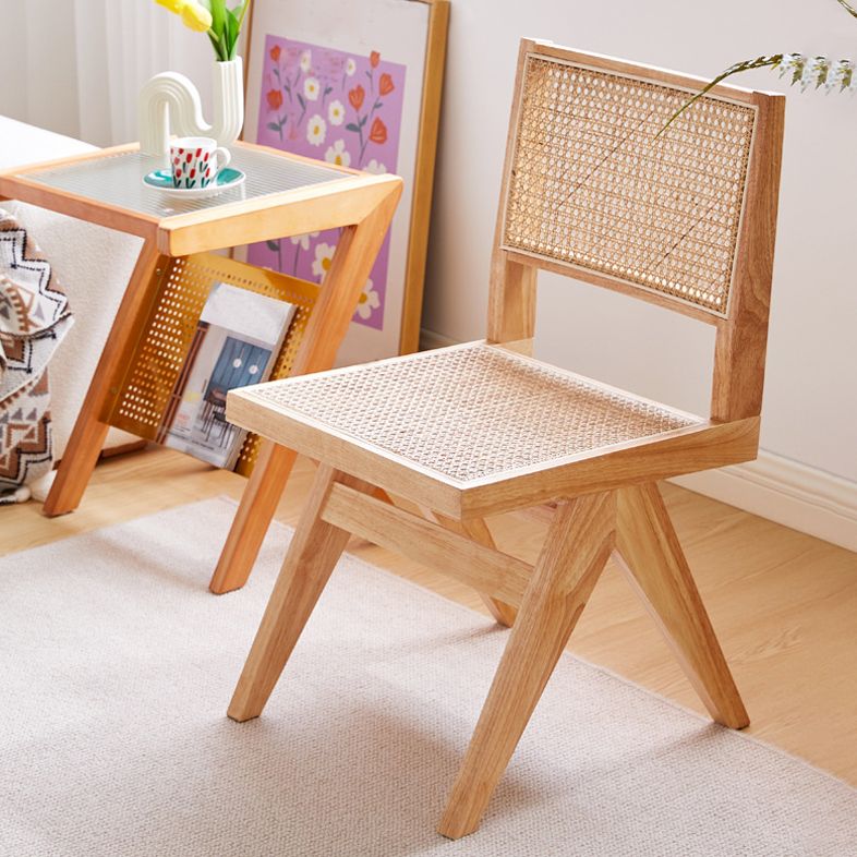 Nordic Style Wood Side Dining Chairs Open Back Dining Side Chair Clearhalo 'Dining Chairs' 'Dining Tables & Seating' 'dining_chair' 'furn' 'furn_dining_chair' 'Furniture' 'furniture_dining_chair' 'Kitchen & Dining Furniture' 1200x1200_5241f3da-80fa-442f-9b39-0475fc8b5058