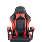 Sedia da scrivania moderna Sedia da gioco ergonomica in pelle Sedia con schienale alto con ruote