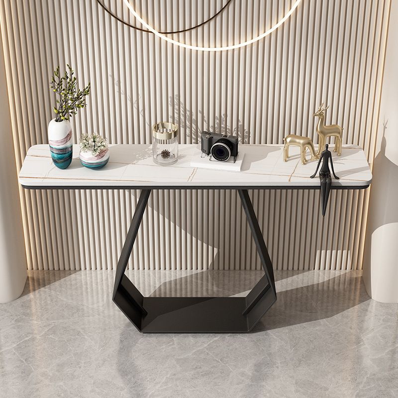 Tavolo di divano console con console antichi console console glam rettangolare