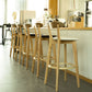 Modern Armless Backrest Counter Stool Wood Bar Stool with Cushion and Pedal Clearhalo 'Bar Furniture' 'Bar Stools' 'bar_stools' 'furn' 'furn_bar_stools' 'furniture_bar_stools' 'Kitchen & Dining Furniture' 'kitchen&dining_furn' 'kitchen' 'kitchen_furn' Furniture' 1200x1200_524af673-68f7-4bde-ab5c-d17ed06587b6