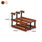 Industrial Tabletop Wine Holder Solid Wood Stackable Wine Rack