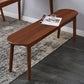 11.8 Inch Wide Seating Bench Modern Solid Wood Bench with Legs Clearhalo 'Benches' 'Chairs & Seating' 'furn' 'furn_benches' 'Furniture' 'Living Room Furniture' 1200x1200_5250f5bf-840c-4214-982b-e5320de0bedf