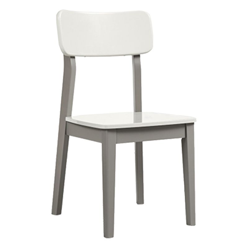 白い長方形のダイナーテーブルセット1/5ピースモダンなダイニングセット