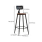 Industrial Style Barstool Indoor Metal 4 Legs Bar Stool for Coffee Shop Clearhalo 'Bar Furniture' 'Bar Stools' 'bar_stools' 'furn' 'furn_bar_stools' 'furniture_bar_stools' 'Kitchen & Dining Furniture' 'kitchen&dining_furn' 'kitchen' 'kitchen_furn' Furniture' 1200x1200_52538158-25e0-4733-be18-5150201ad6a7