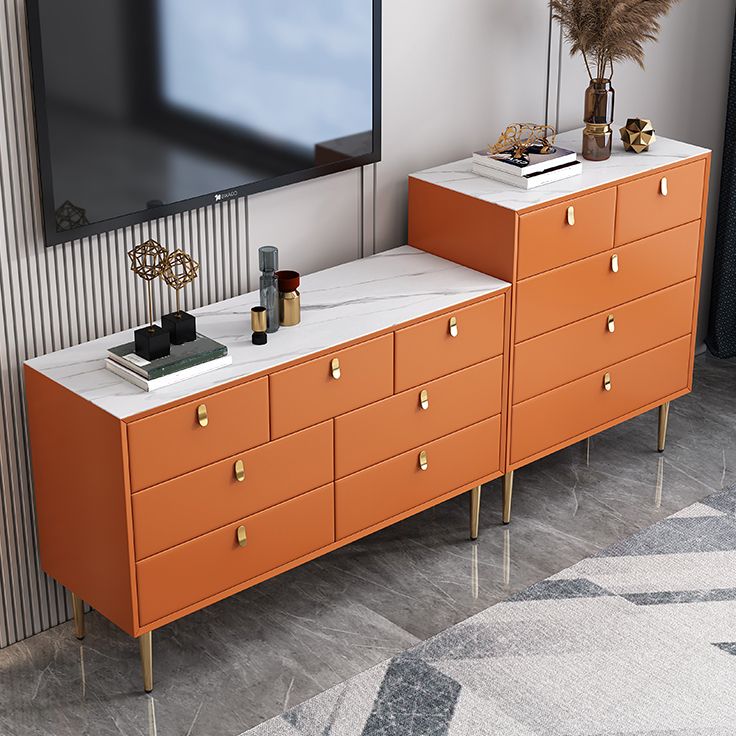 Classic Glam Storage Chest Stone Dresser with 5/6/7 Drawers , 15.6 Inch Width Clearhalo 'Bedroom Furniture' 'Dressers & Chests' 'dressers_chests' 'furn' 'furn_dressers_chests' 'Furniture' 1200x1200_525440a0-9322-4f6c-9cf4-3f4e8124af9c