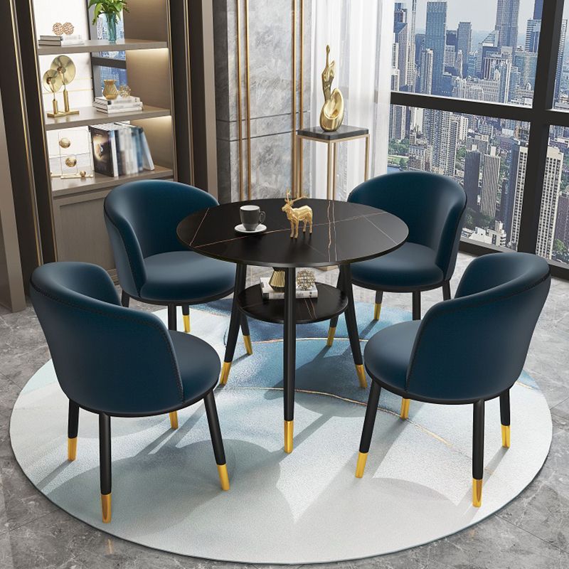 Traditional Luxury Style Sintered Stone Dinner Table Round 3 Legs Table Clearhalo ' dining_table' 'Dining Tables & Seating' 'Dining Tables' 'furn' 'furn_dining_table' 'Furniture' 'furniture_dining_table' 'Kitchen & Dining Furniture' 'kitchen&dining_furn' 'kitchen' 'kitchen_dining_table' 1200x1200_5255760e-ce97-4fe4-975d-e980037ec647
