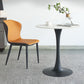 Round Dining Table Contemporary Style Stone Dining Site Table with Tulip Base Clearhalo 'Dining Tables & Seating' 'Dining Tables' 'dining_table' 'furn' 'furn_dining_table' 'Furniture' 'Kitchen & Dining Furniture' 1200x1200_5258884b-da0f-43b7-b8ab-6a847d1f24ca