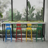 Mesa moderna 1/5/9 piezas de mesa de barra de barra de pino con taburetes altos