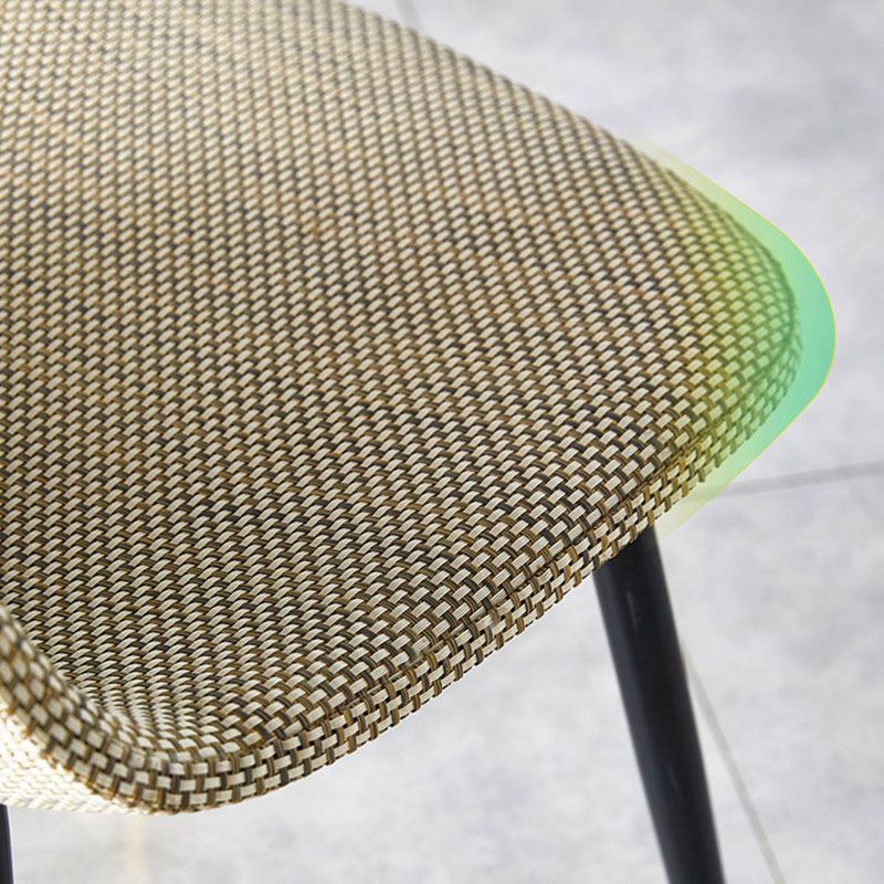 Scandinavian Design Plastic Dining Armless Chairs Solid Back Armless Side Chair Clearhalo ' kitchen&dining_furn' 'Dining Chairs' 'Dining Tables & Seating' 'dining_chair' 'furn' 'furn_dining_chair' 'Furniture' 'furniture_dining_chair' 'Kitchen & Dining Furniture' 'kitchen' 1200x1200_525acaab-4201-4959-93e2-b0ad47aba399