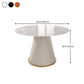 Round Sintered Stone Dining Table Traditional Luxury Dining Table for Home Clearhalo ' dining_table' 'Dining Tables & Seating' 'Dining Tables' 'furn' 'furn_dining_table' 'Furniture' 'furniture_dining_table' 'Kitchen & Dining Furniture' 'kitchen&dining_furn' 'kitchen' 'kitchen_dining_table' 1200x1200_525ba040-dbb4-46f6-a3f5-fca0cc67b083